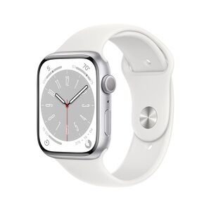 Apple Watch Series 8 – GPS + Cellular – 45mm Silver Aluminum